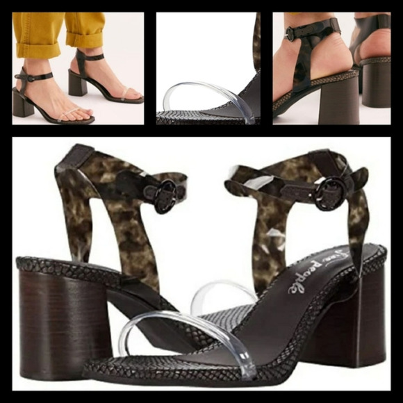 FREE PEOPLE NATAL HEEL - Picture 1 of 9